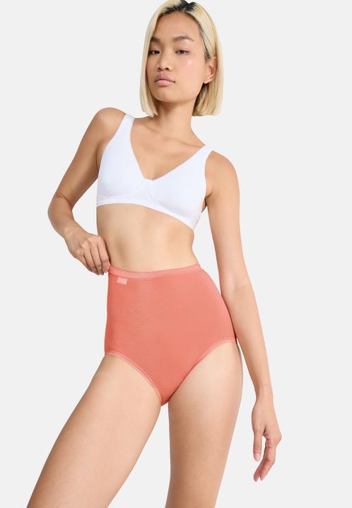 Produktbild Sloggi Unterhose BASIC+ MAXI Damen-Slip 3er Pack (42, 3er Pack)