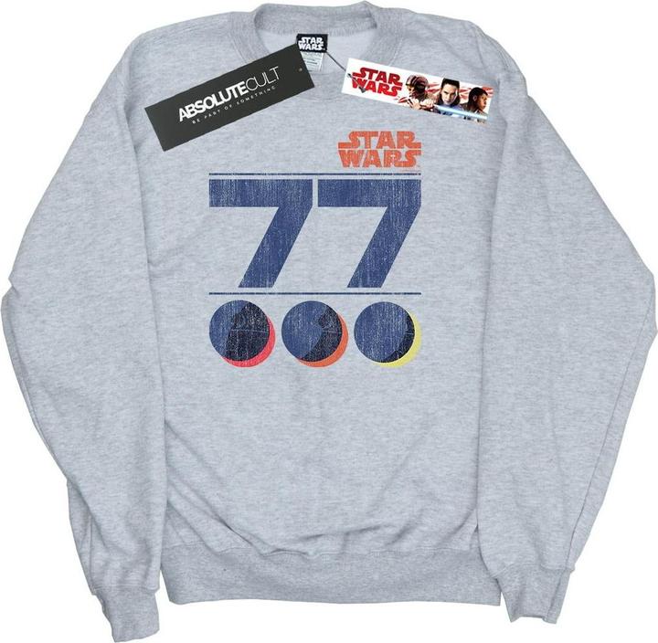 Immagine prodotto Star Wars Retro 77 Death Star Felpa Uomo (XL)