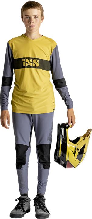 Image du produit iXS Trigger EVO Enfants Maillot à Manches Longues - Acacia / Charcoal (L)
