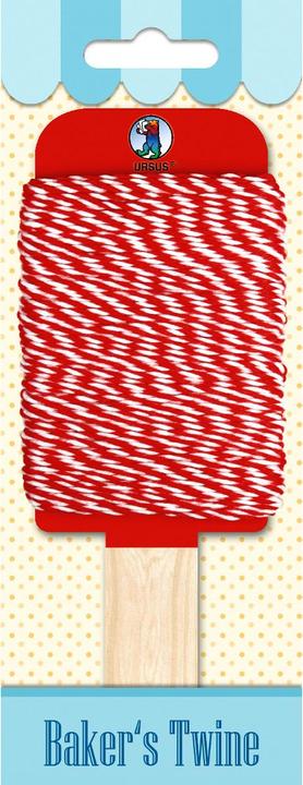 Image du produit Ursus Ruban de cordon Ficelle de boulanger 1,1 mm x 15 m, rouge (Ruban, 1 x)