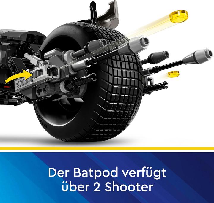 Image du produit LEGO Figurine de construction Batman avec le Batpod (76273, LEGO Super Mario)