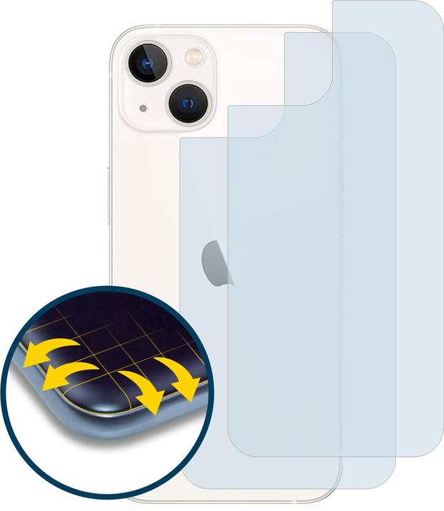 Produktbild BROTECT Full-Cover Displayschutz (2 Stück, Apple iPhone 13)
