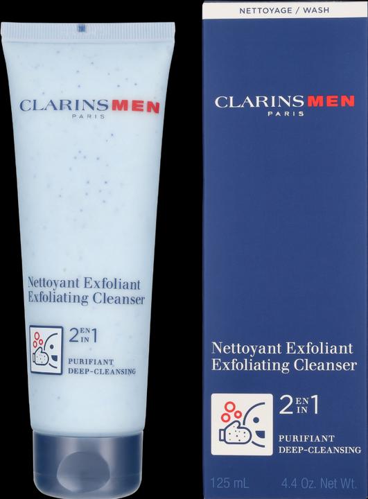 Image du produit Clarins Men Nettoyant Exfoliant (Chiffons de nettoyage, 125 ml)