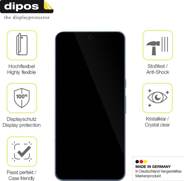Actual product image Dipos Screen Protector Full-Cover 3D (2 Piece, Google Pixel 8)