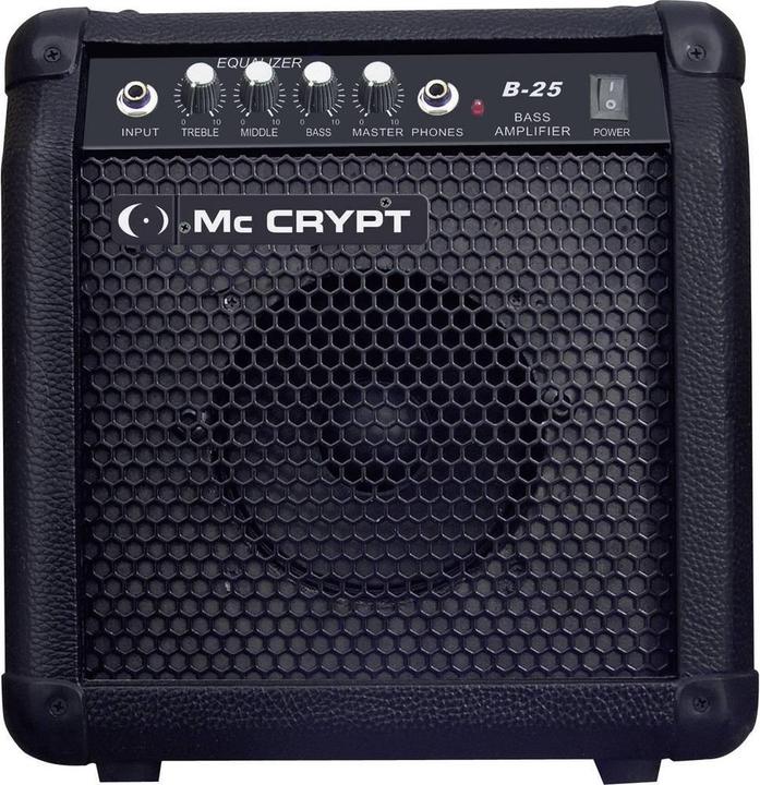 Produktbild Mc Crypt Bassverstärker B25 Schwarz