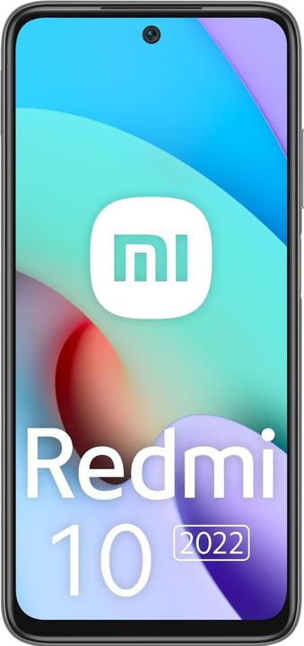 Actual product image Xiaomi Redmi 10 2022 (128 GB, Carbon Gray, 6.50", Hybrid Dual SIM, 50 Mpx, 4G)