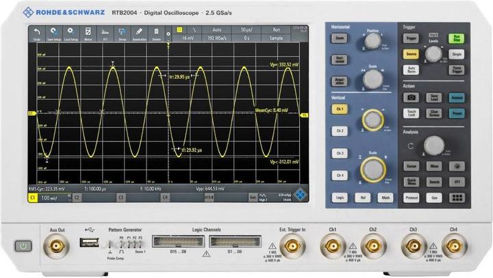 Immagine prodotto Rohde & Schwarz Oscilloscopio digitale RTB2K-204M