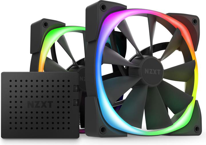 Actual product image NZXT Aer RGB 2 Twin Starter Pack (140 mm, 2 x)