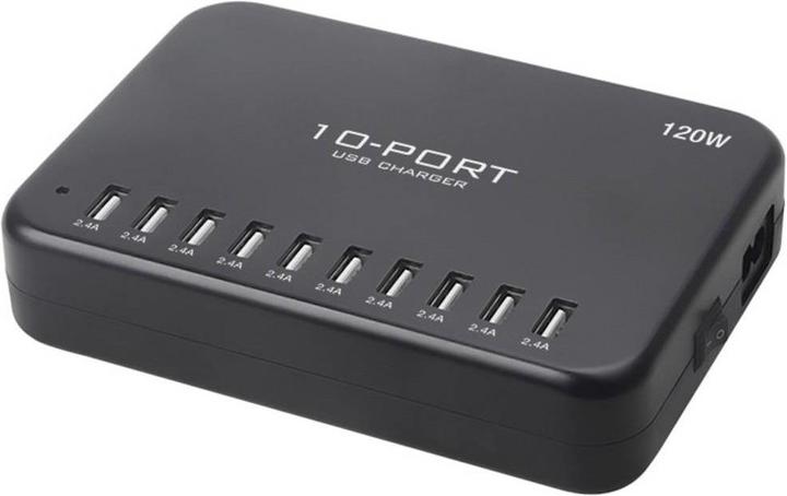 Actual product image Lvsun USB charging station 120W Smart 10- (120 W)