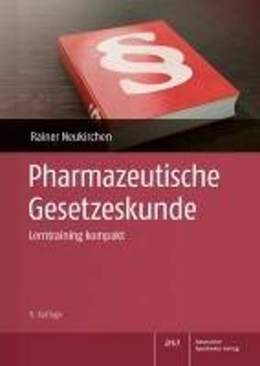 Produktbild Pharmazeutische Gesetzeskunde (Deutsch, Rainer, Neukirchen, 2024)