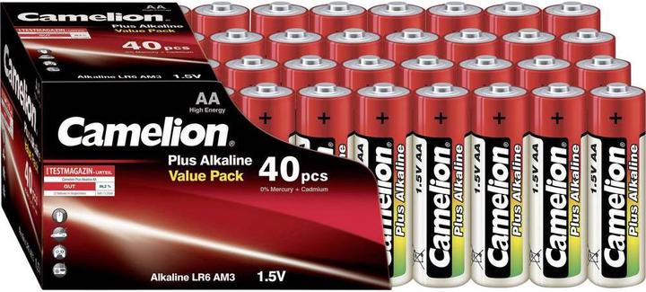 Immagine prodotto Camelion Batteria Mignon (AA) Alkali-Ma (40 pz., AA, 2700 mAh)