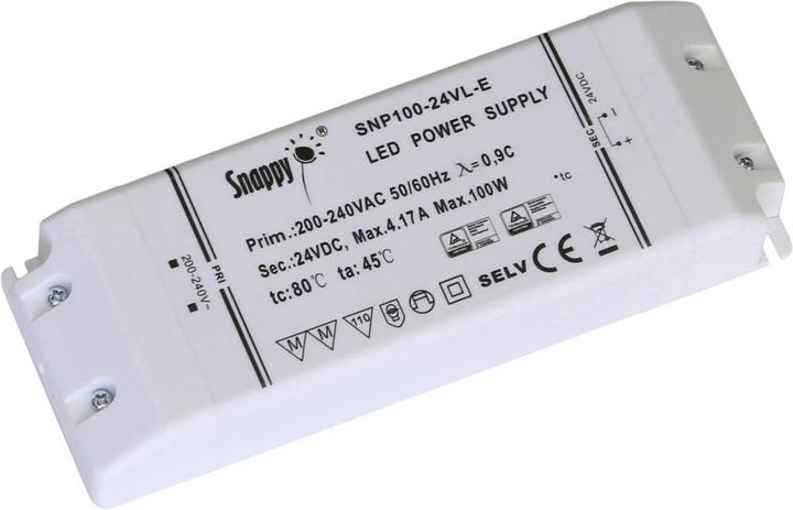 Actual product image Dehner Elektronik Snappy SNP100-12VL-E LED transformer
