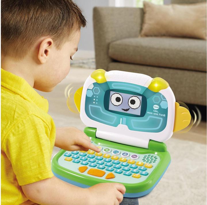 Image du produit VTech Clic, mon ami l'ordi bleu / vert (Français)