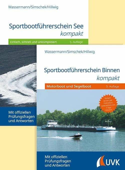 Actual product image Sportbootführerscheine Binnen und See (German, Daniel Hillwig, Matthias Aquarius, Novel Simschek, 2024)