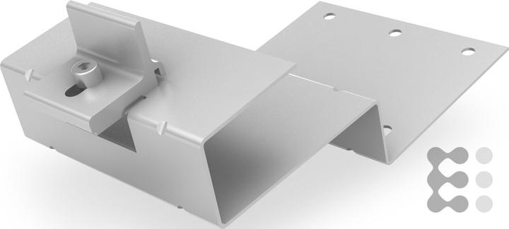 Actual product image K2 Systems CrossHook 2 Set 2003175 Roof hook for flat concrete roof tiles (Solar system mounting material)