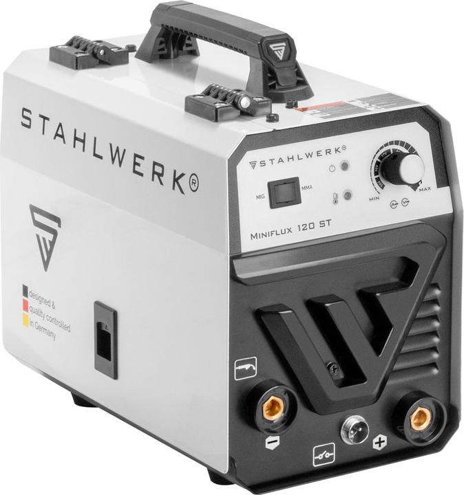 Actual product image Stahlwerk Welding machine Mini FLUX 120 ST with ARC | MMA function fully equipped