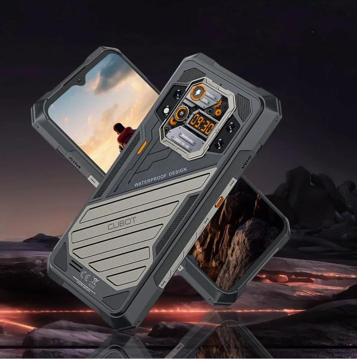 Actual product image Cubot KINGKONG X 512GB 5G (512 GB, Black, 6.58", Hybrid Dual SIM, 100 Mpx, 5G)