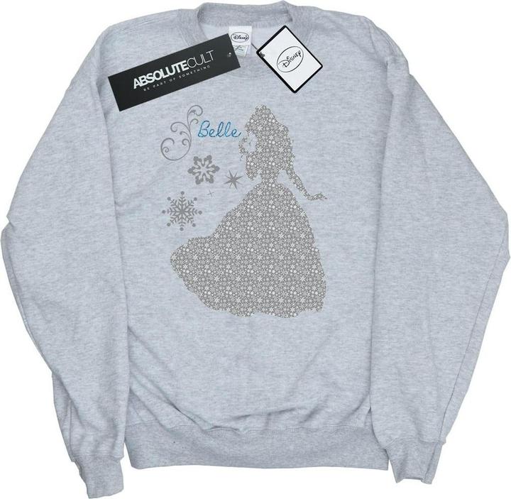 Disney Princess Belle Christmas Silhouette Sweatshirt (M)