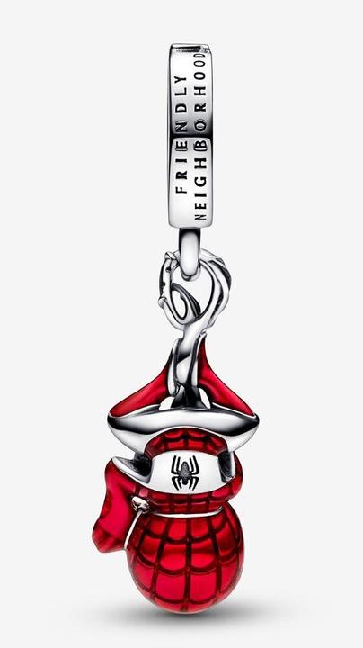 Image du produit Pandora Marvel Hanging Spider (Émail, Argent sterling 925)