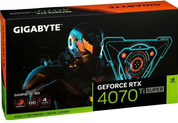 Actual product image Gigabyte GeForce RTX 4070 Ti SUPER GAMING OC 16G (16 GB)