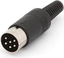 Produktbild Velleman DIN-STECKER (AUDIO) - 6-POLIG 240° - SCHWARZ