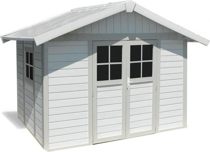 Grosfillex Déco Gartenhaus 7,5m2 aus PVC (3,15x2,39m)