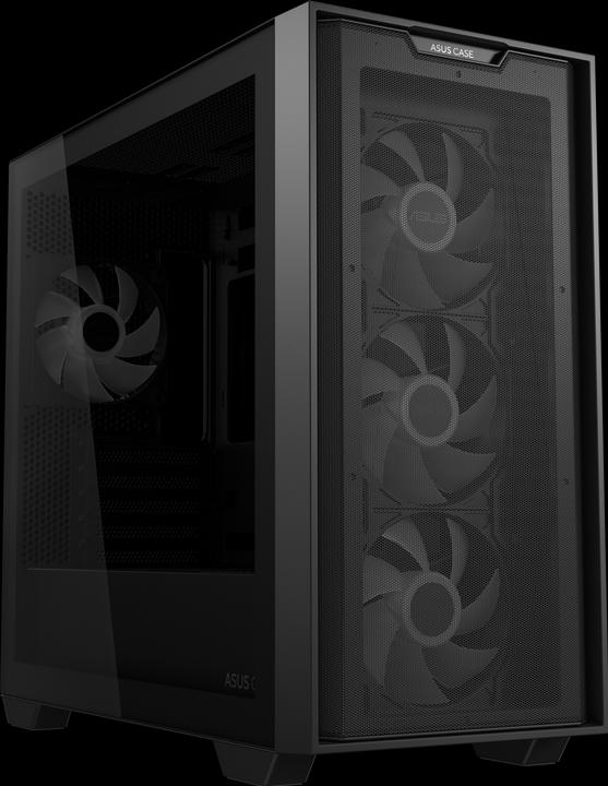 Actual product image ASUS Go A21 PLUS TG ARGB BLACK (Mini-ITX, mATX)