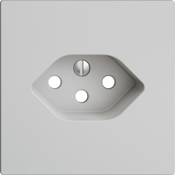 Immagine prodotto Feller EDIZIO DUE set di copertura presa di corrente 1xT13 grigio chiaro