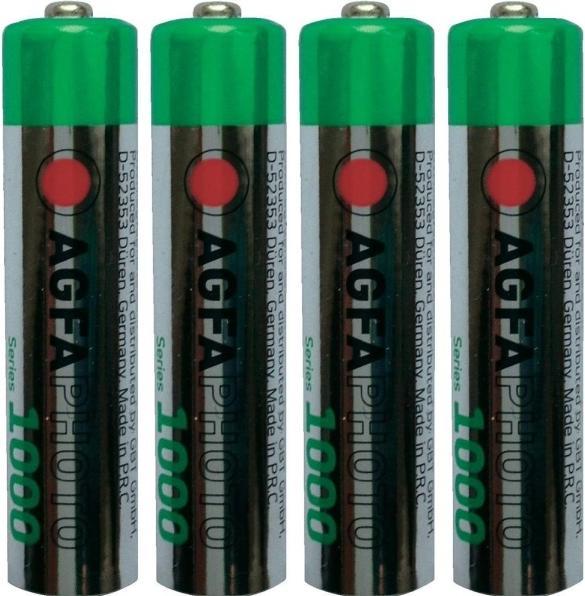 Produktbild AGFAPHOTO Accu HR03 900 mAh (4 Stk., AAA, 900 mAh)