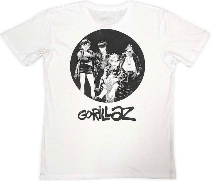 Produktbild Gorillaz Song Machine Brush TShirt Logo (XXL)