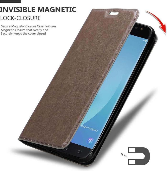 Immagine prodotto Cadorabo Copertina magnetica invisibile del libro (Samsung Galaxy J7 2018)