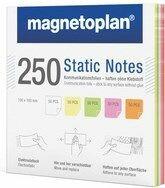Actual product image Magnetoplan Static Notes, DIN A4, 250 pieces assorted (297 x 210 mm)