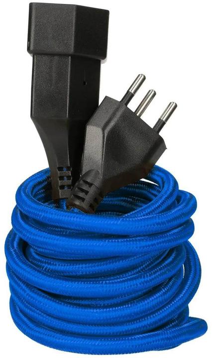 Actual product image Max Hauri Extension cable 3 m T13 - T12, blue (3 m, Type 13)