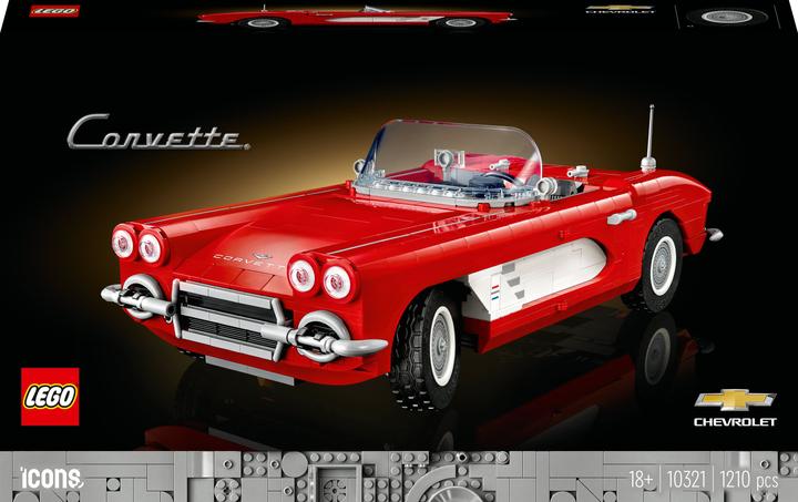 LEGO Icônes Corvette (10321, LEGO Icons)