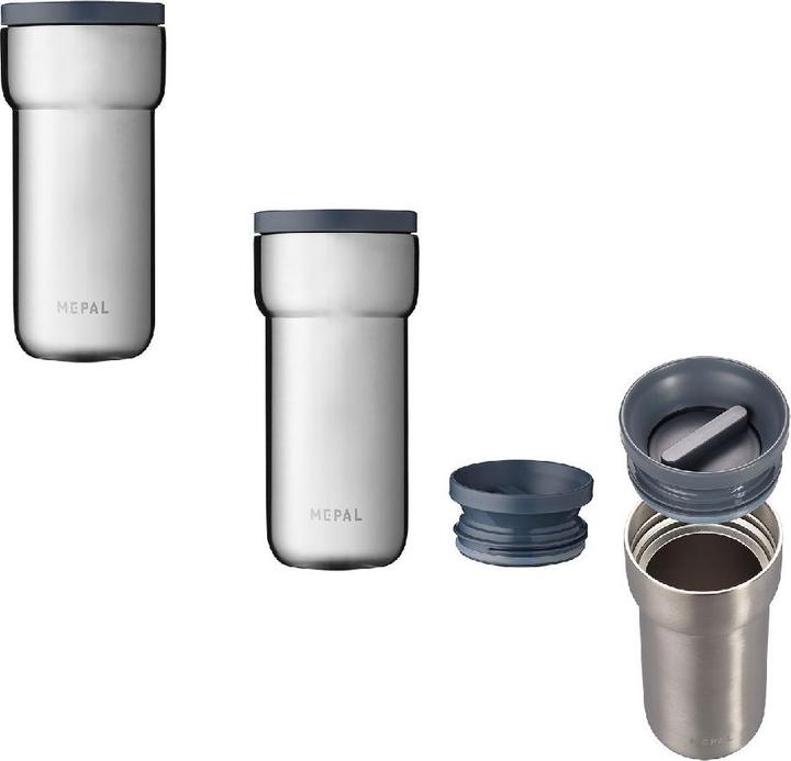 Productafbeelding Mepal Isolatiecup Ellips - Natuurlijk geborsteld (0.38 l)