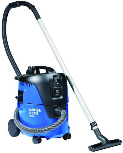 Actual product image Nilfisk AERO 21-21 PC Black, Blue (Wet dry vacuum cleaner)
