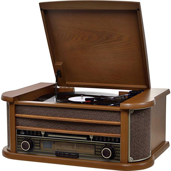 Produktbild Reflexion HIF2004BT Retro Stereoanlage Funkempfang, Bluetooth®, Plattenspieler (Bluetooth, Plattenspieler, CD Player, 2x 40 W)