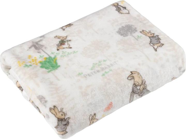 Produktbild Peter Rabbit Decke Fleece bedruckt (150 x 130 cm)