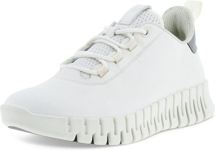 Image du produit Ecco Chaussures à lacets pour femmes Sportives Semelle en caoutchouc blanc (40)