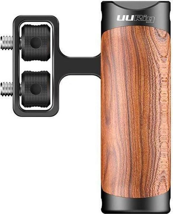 Actual product image Ulanzi Universal Wooden Side Handle Handle Grip Holder (Mounting bracket)