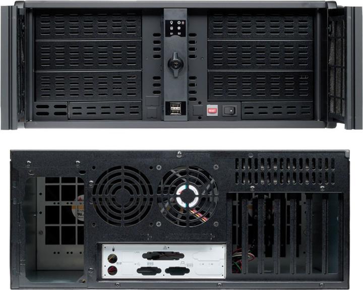 Actual product image Fantec TCG-4860X07-1 4HE 19IN 688MM