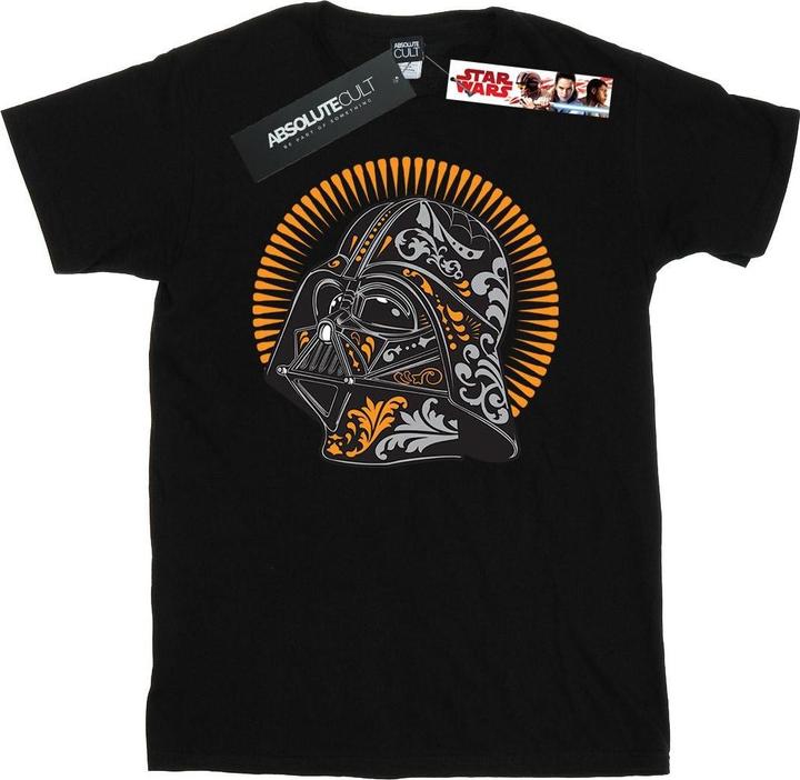 Star Wars Darth Vader Dia De Los Muertos TShirt (XXL)