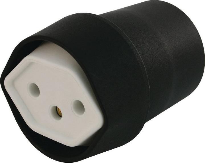 Actual product image Steffen Fix adapter (CEE 7/4, Type 12)
