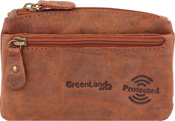 Actual product image Greenland Nature Montenegro key case RFID leather 13 cm