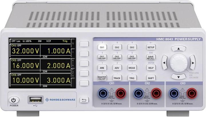 Image du produit Rohde & Schwarz Alimentation de laboratoire, réglable HM