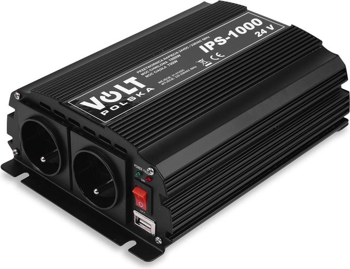 Actual product image No Name VOLTAGE CONVERTER POLSKA IPS-1000 24V / 230V 700/1000 W