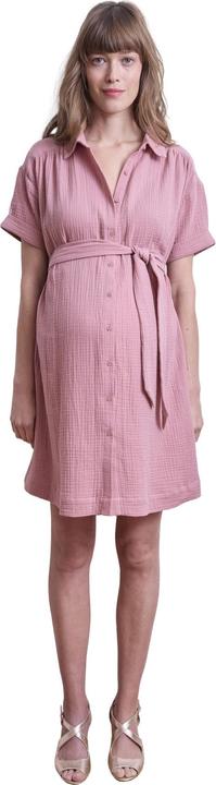 Actual product image Vertbaudet Short muslin blouse dress for pregnancy & nursing (46)