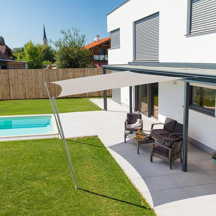 Image du produit Windhager Sun Sail CANNES carré (400 x 400 cm)