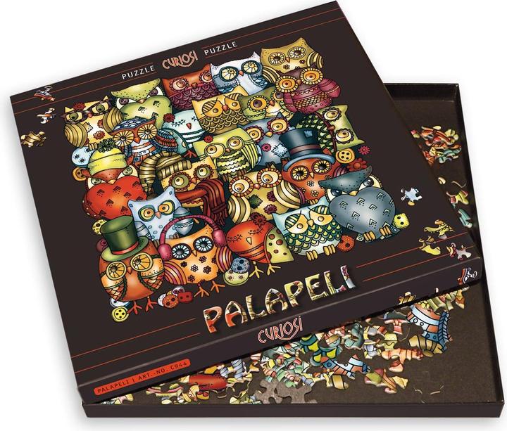 Actual product image Curiosi Puzzle Palapeli "Owls" - 211p (211 pieces)