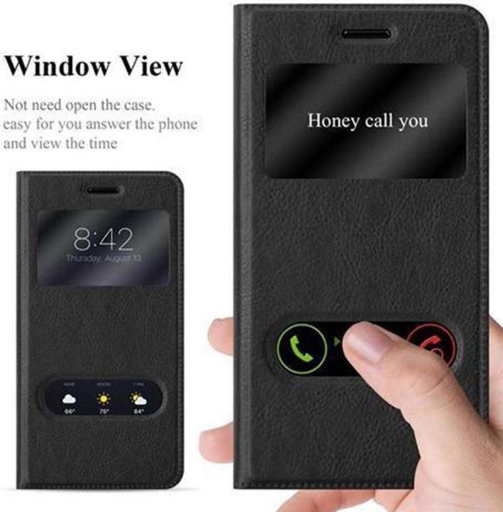Actual product image Cadorabo Book with View double window cover (Nokia 6)